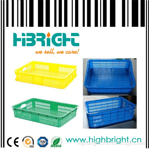 Plastic Vegetable Crate (HBE-LB-9)